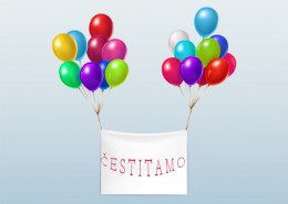 blank-textile-banner-flying-with-colorful-glossy-balloons_1441-1605