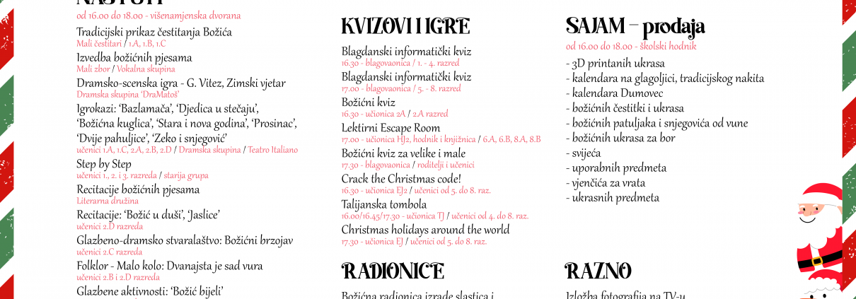 Božićna čarolija u Matošu