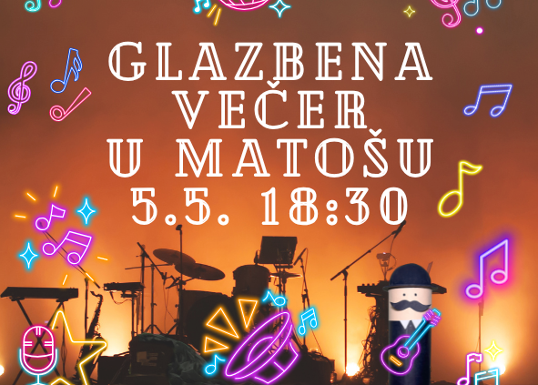 glazbena večer (50 x 50 mm)