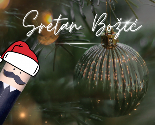 Green and White Minimalist Merry Christmas Your Story